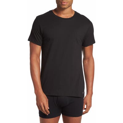 Big & Tall Calvin Klein 2-Pack Cotton T-Shirt, Black