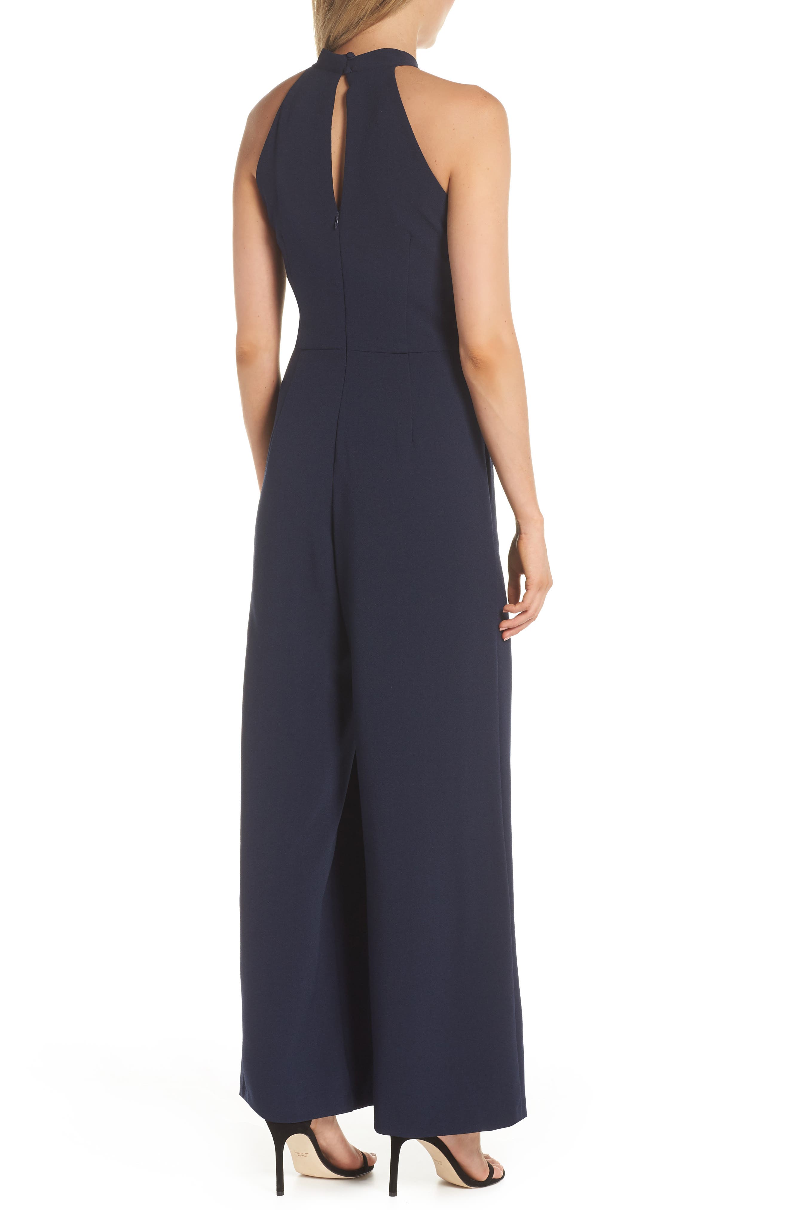 julia jordan halter neck jumpsuit