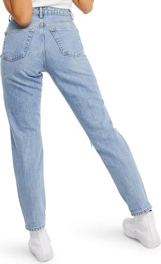 Topshop Rip Mom Jeans