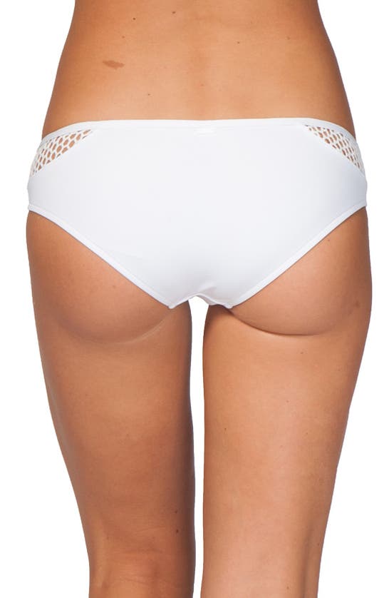 Rip Curl 'prism' Hipster Bikini Bottoms In White