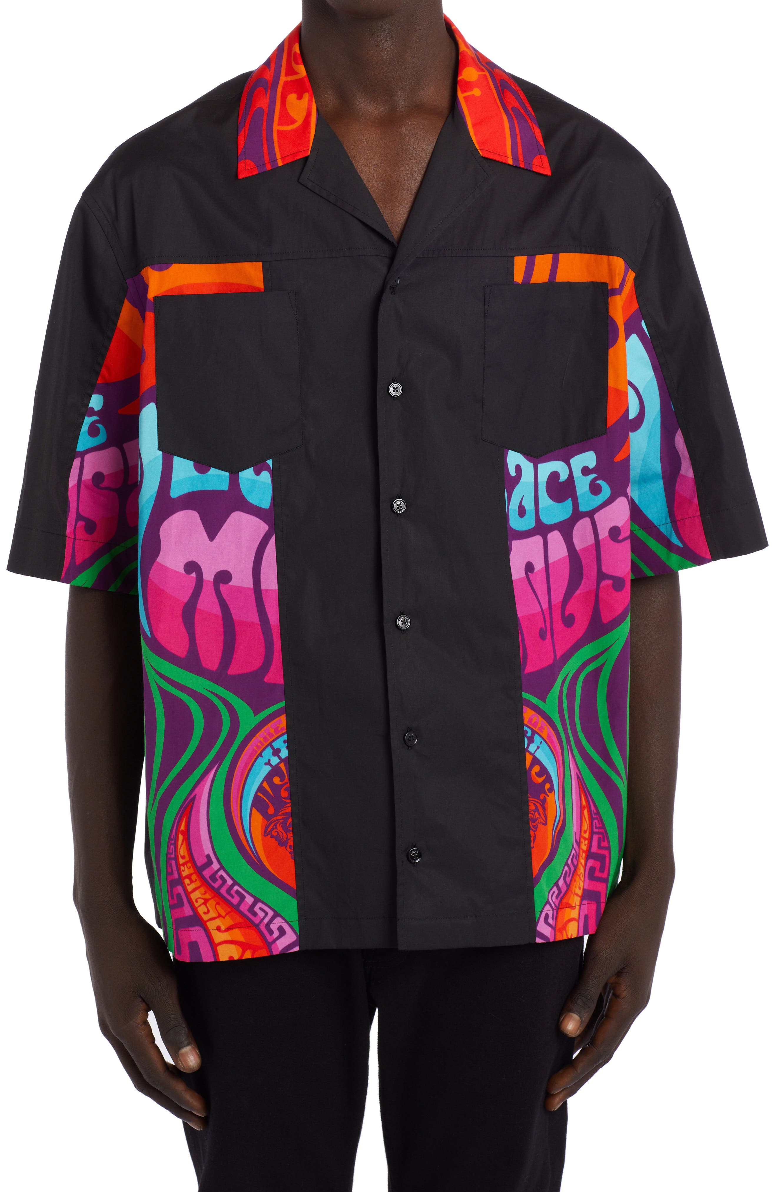 versace shirt nordstrom