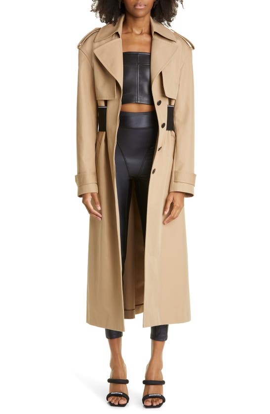 ALEXANDER WANG LAMBSKIN LEATHER TUBE TOP