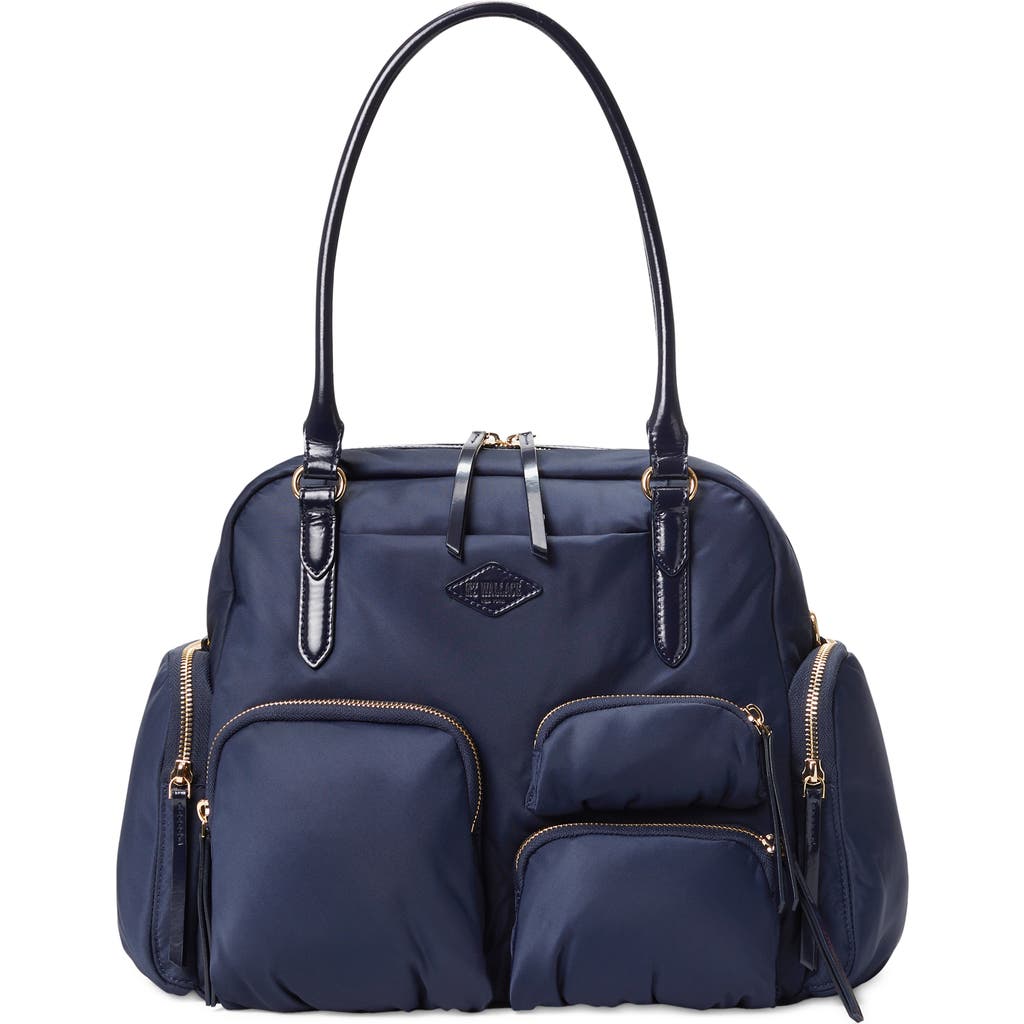 Mz Wallace Chelsea Everyday Nylon Shoulder Bag In Blue