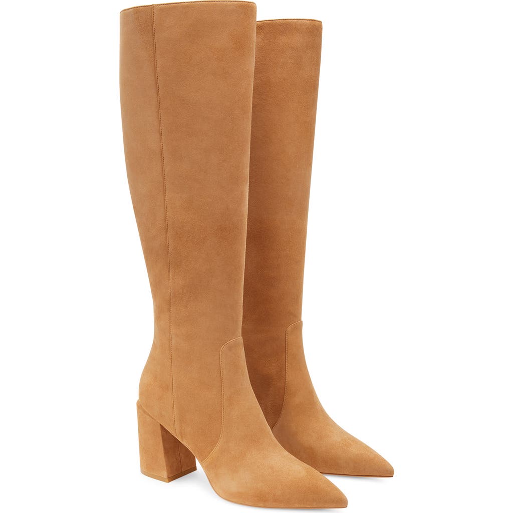Stuart Weitzman Avenue Boot In Almond