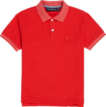 Psycho bunny cheap red polo