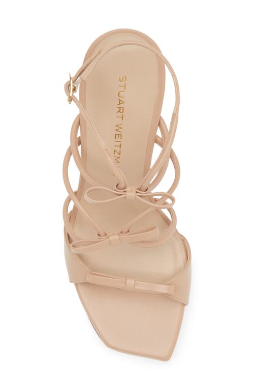 Shop Stuart Weitzman Tully Sandal In Adobe