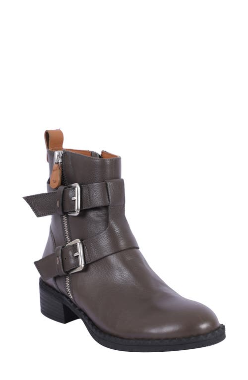 GENTLE SOULS BY KENNETH COLE Brena Moto Boot Smoke Leather at Nordstrom,