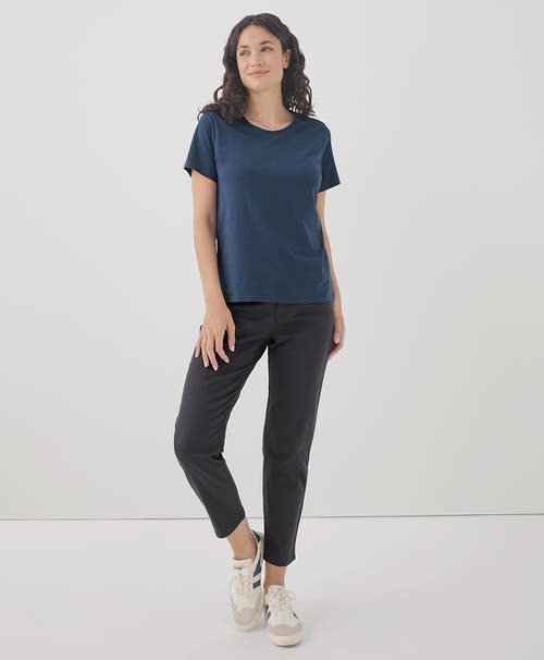 Shop Pact Organic Cotton Softspun Crew Neck Tee In French Navy