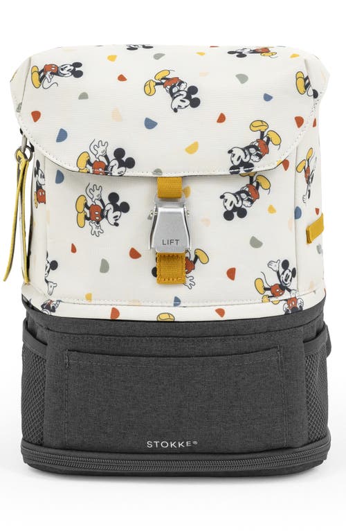 x Disney Mickey Mouse Jetkids by Stokke Crew Expandable Backpack in Mickey Celebration