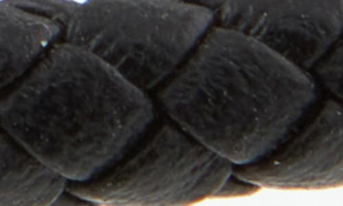 Shop Nordstrom Rack 2-pack Assorted Braided Bracelets In Black- Rhodium