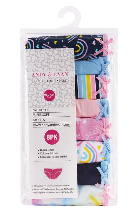 Fruit of the Loom Girls Underwear, 7 Pack Assorted Color Breathable Hipster  Panties (Little Girls & Big Girls) 