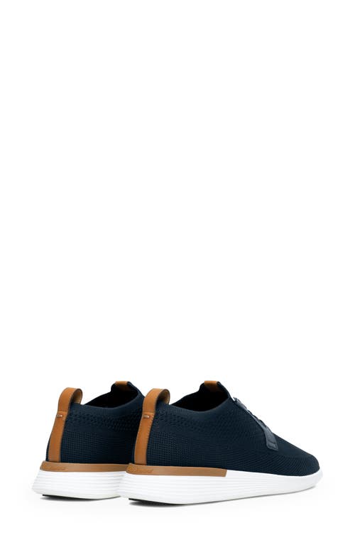 Wolf & Shepherd Swiftknit Derby In Navy/white