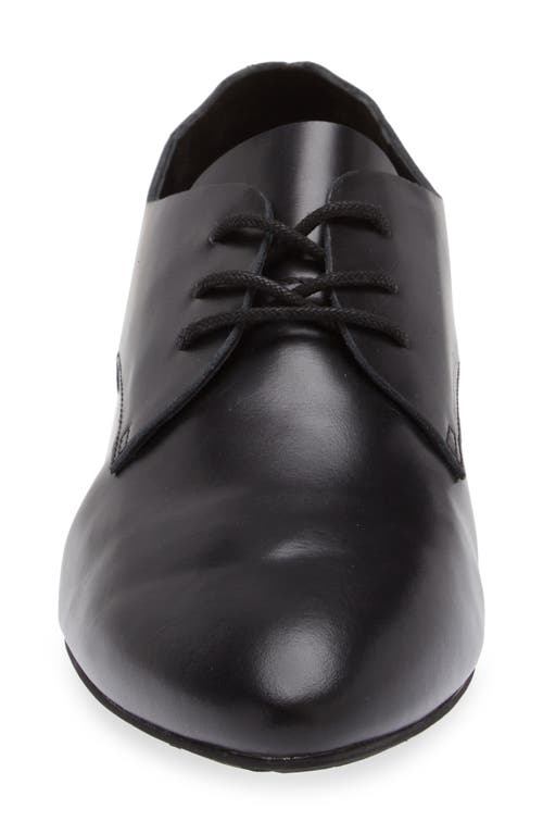 Chocolat Blu Emil Derby In Black Leather