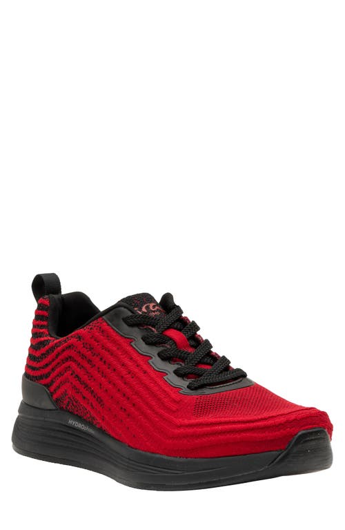 ara Charles Water Resistant Sneaker in Red