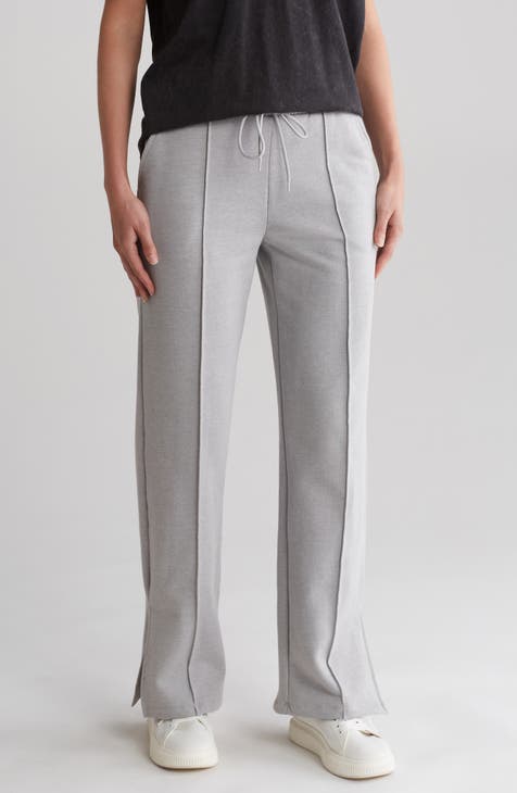 Hanes EcoSmart® Women's Open Leg Fleece Sweatpants 1XL Dark Gray Slate  Heather