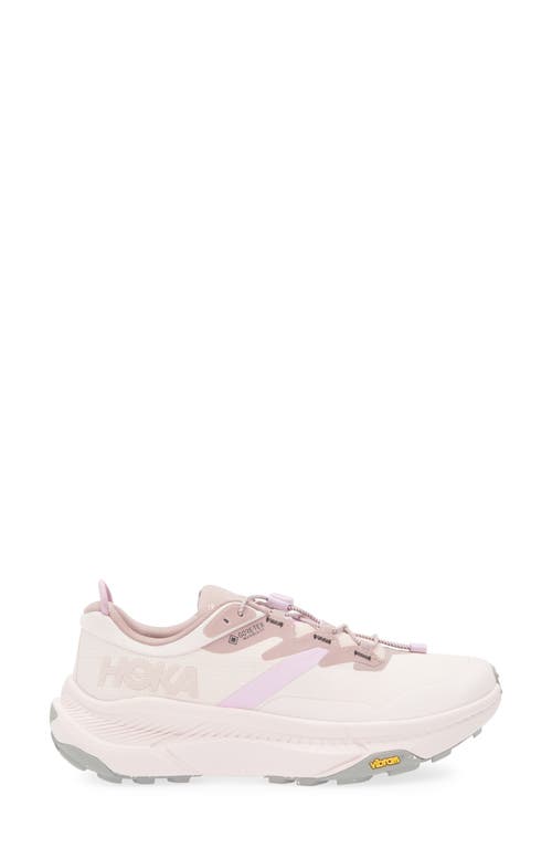Hoka Transport Gore-tex® Waterproof Running Shoe In Cosmic Pearl/cosmic Pearl