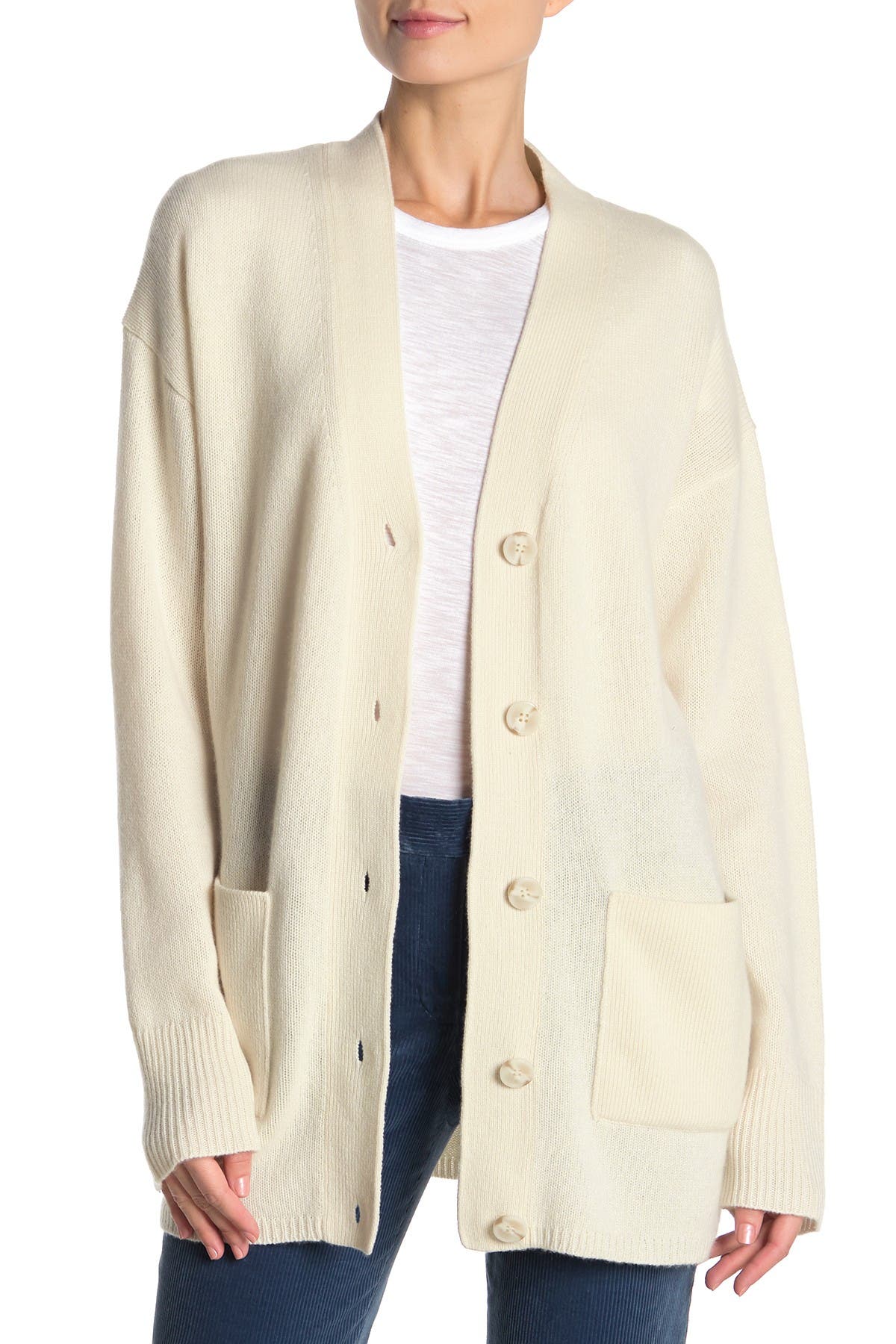 theory oversized cashmere cardigan