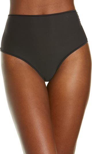 Mid-Waisted Seamless Sculpting Thong Panty