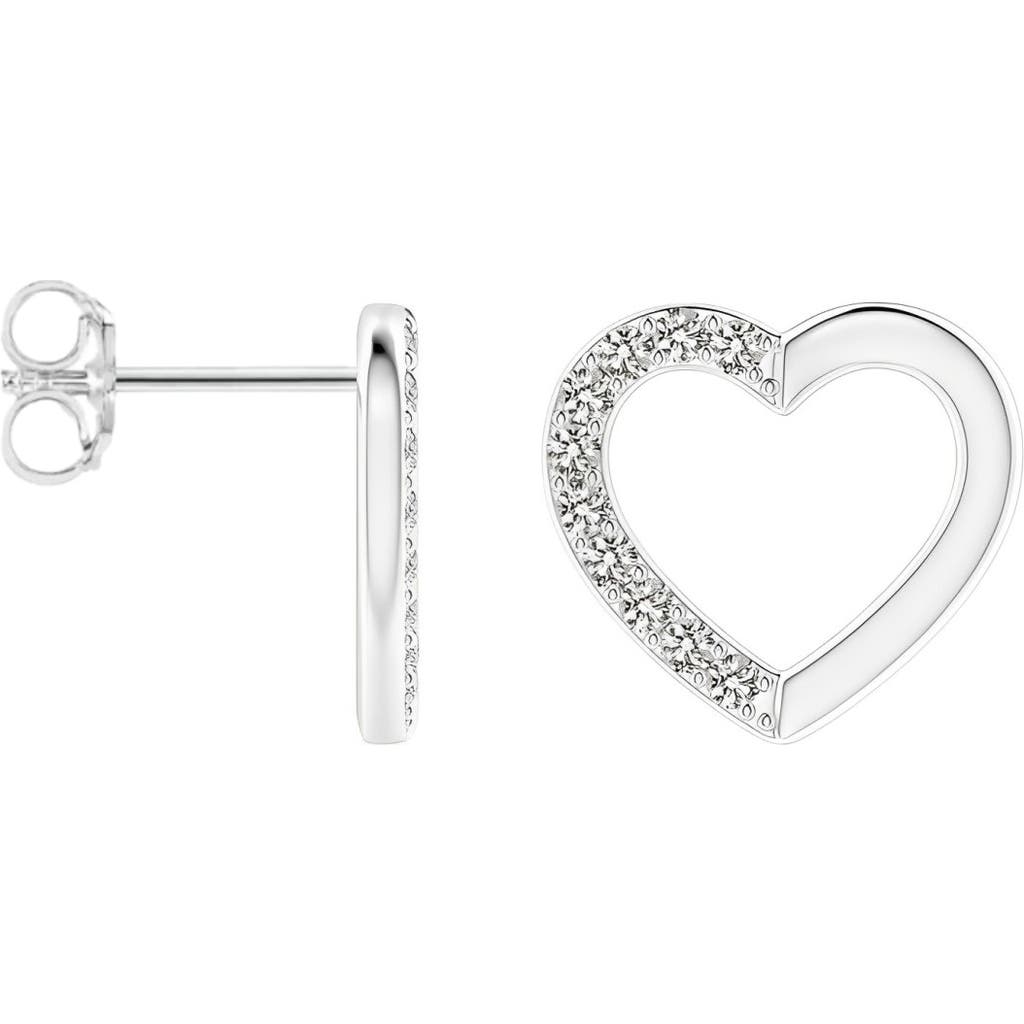 Donatello Gian Sterling Silver Heart Earrings In Silver