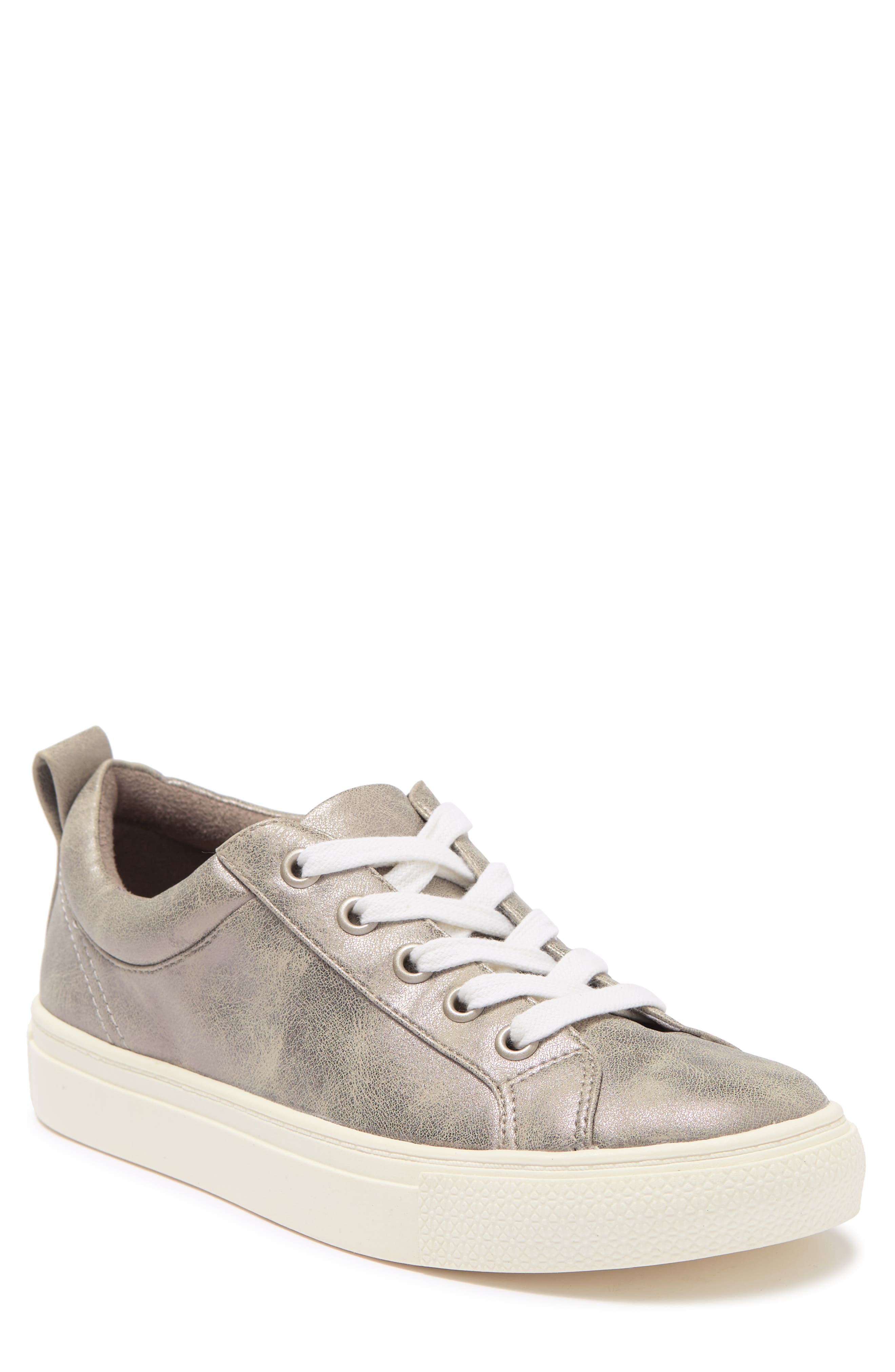 metallic sneakers