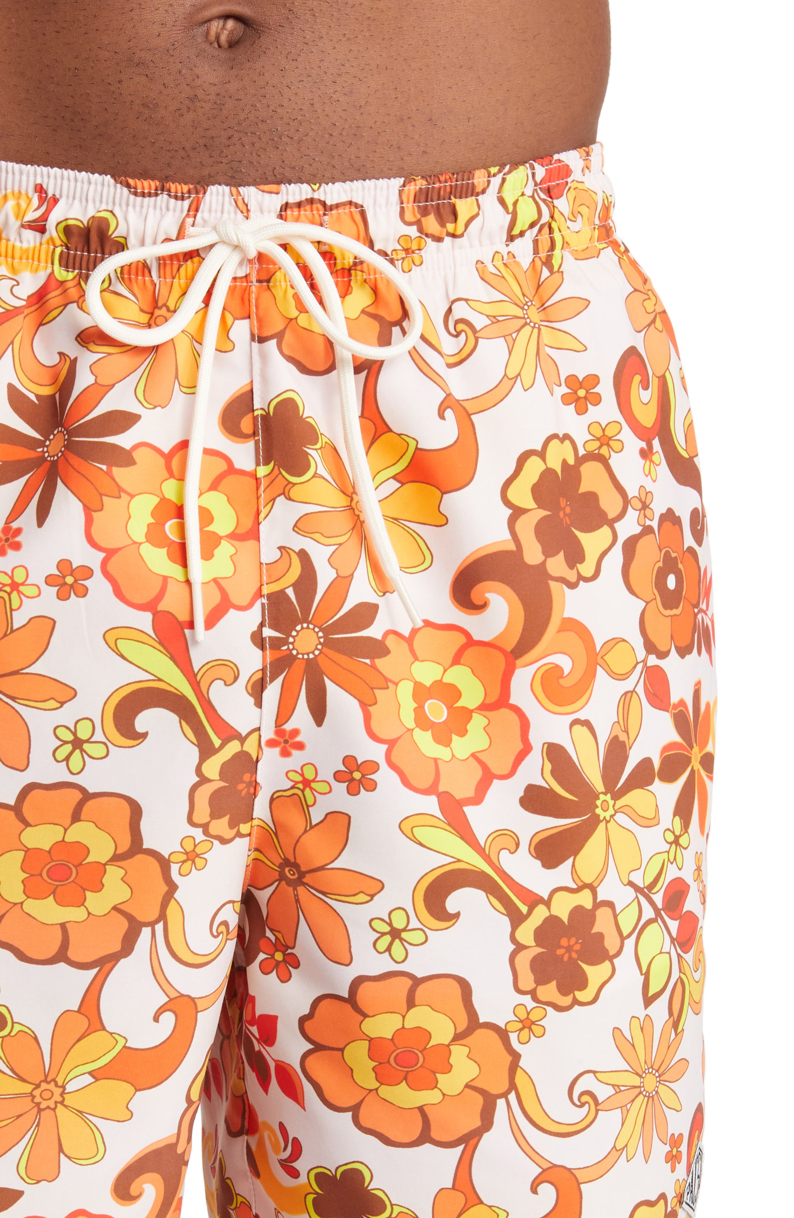 PacSun Men's Floral Swim Trunks Nordstrom
