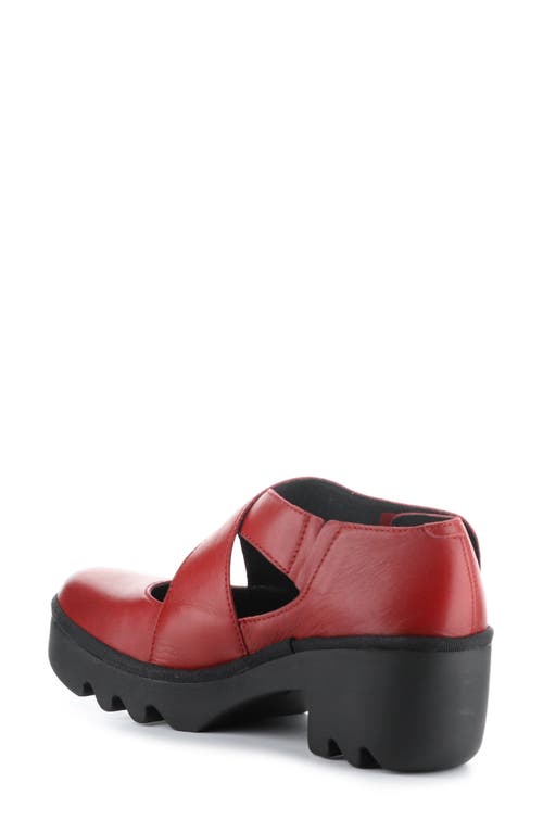 Shop Fly London Togo Loafer In Red Dublin