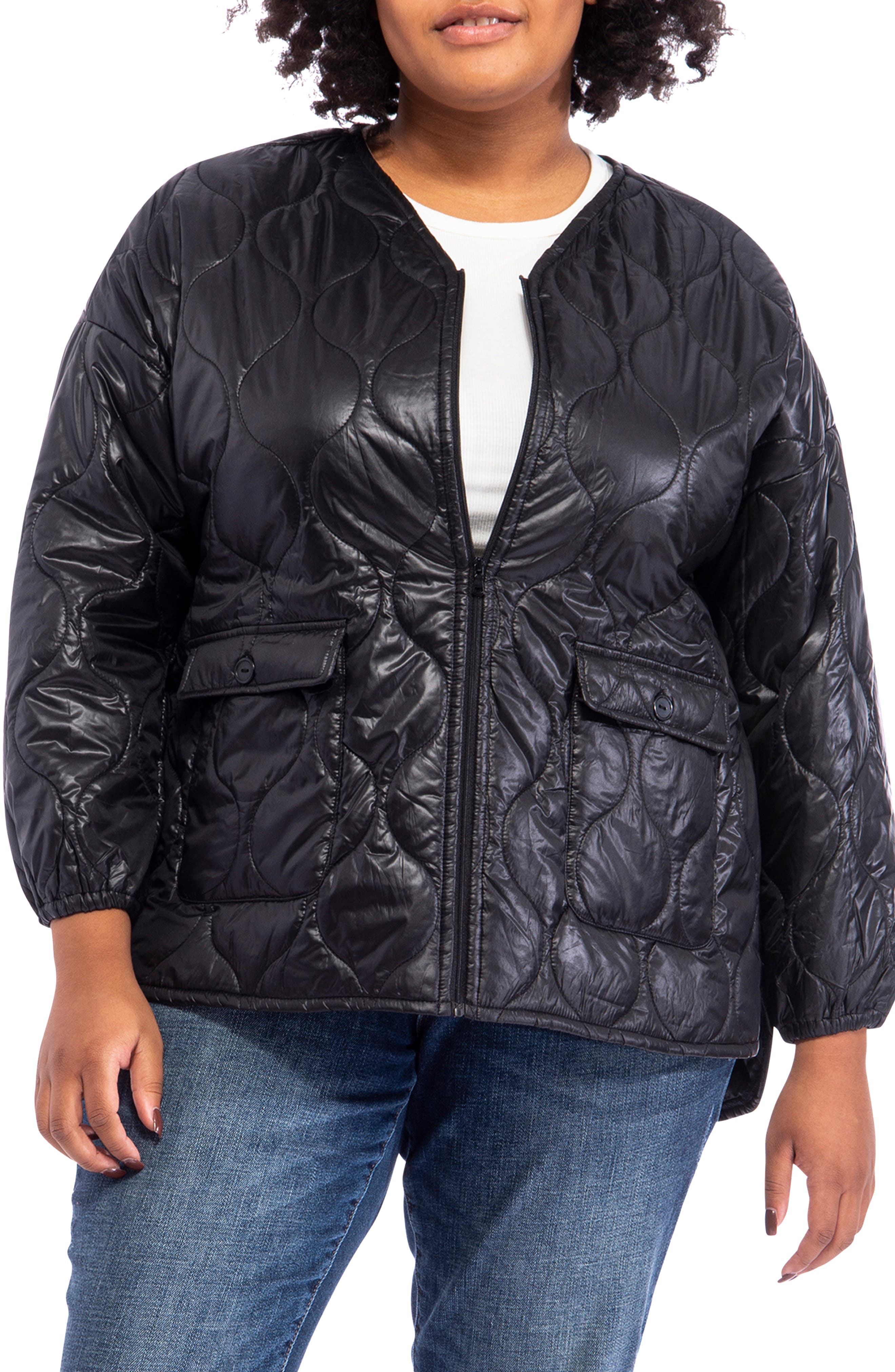 nordstrom rack plus size jackets