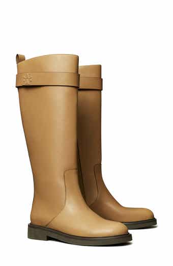 Tory burch 2025 logo boots