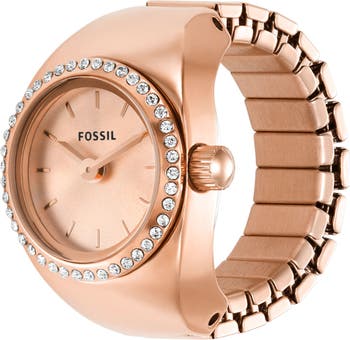 Fossil crystal outlet watch