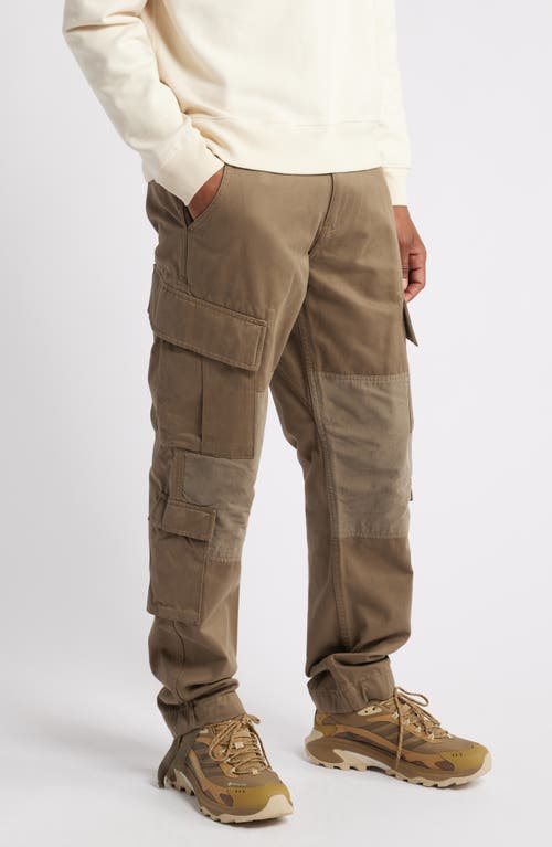 Shop Alpha Industries Acu Straight Leg Cargo Pants In Coyote Brown