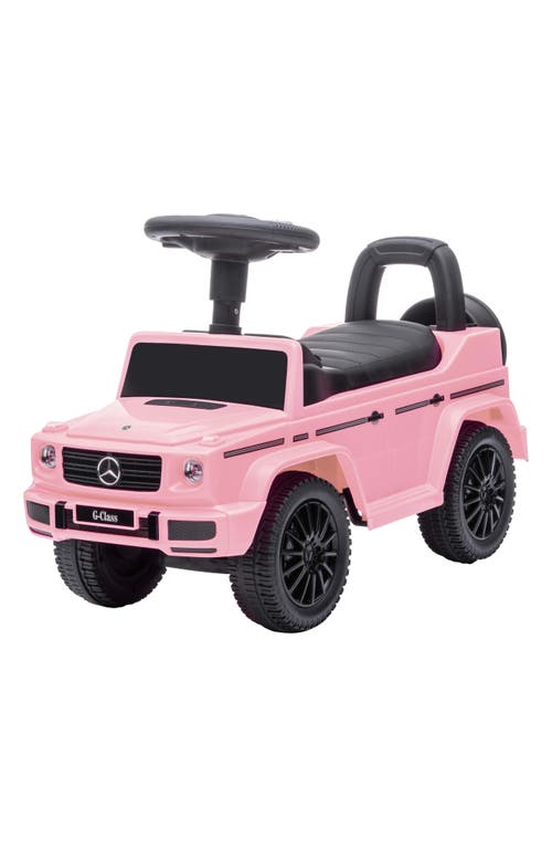 Best Ride on Cars Kids' Mercedes G-Wagon Push Car in Baby Pink at Nordstrom