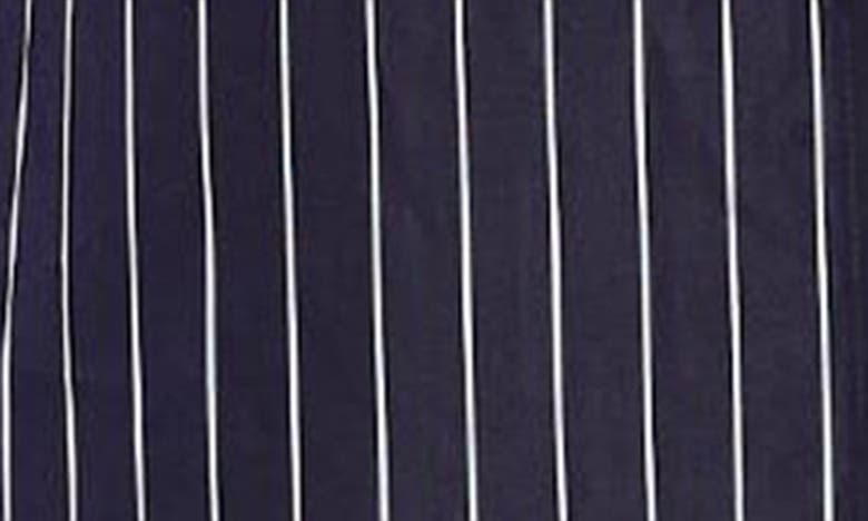 Shop Theory Stripe Button-up Shirt In Blue