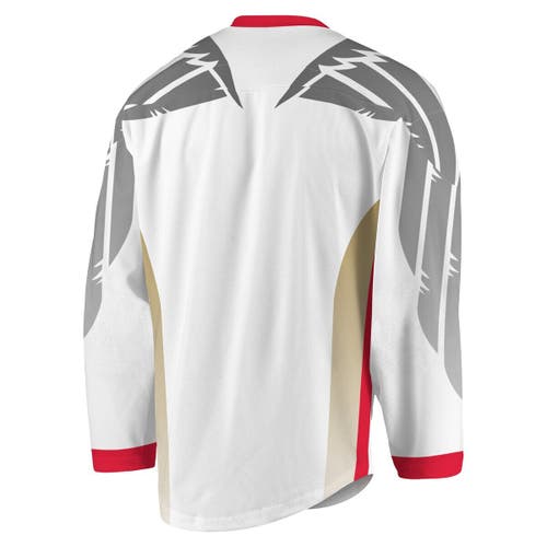 ADPRO Sports Men's White/Gray Philadelphia Wings Replica Jersey