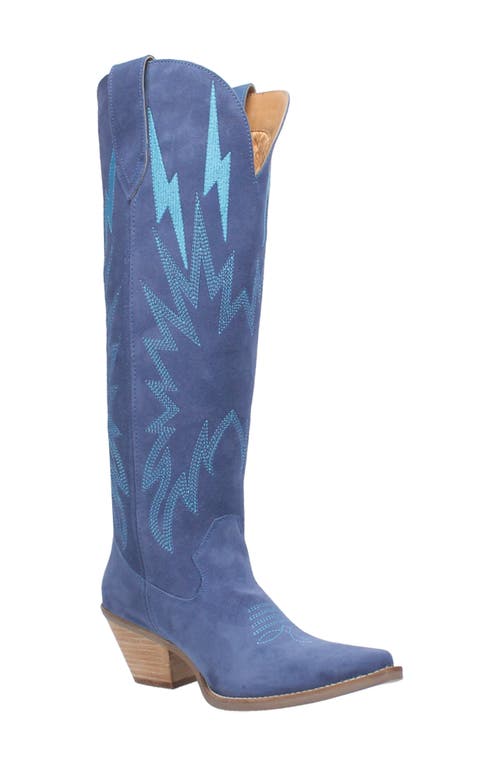 Thunder Road Cowboy Boot in Blue