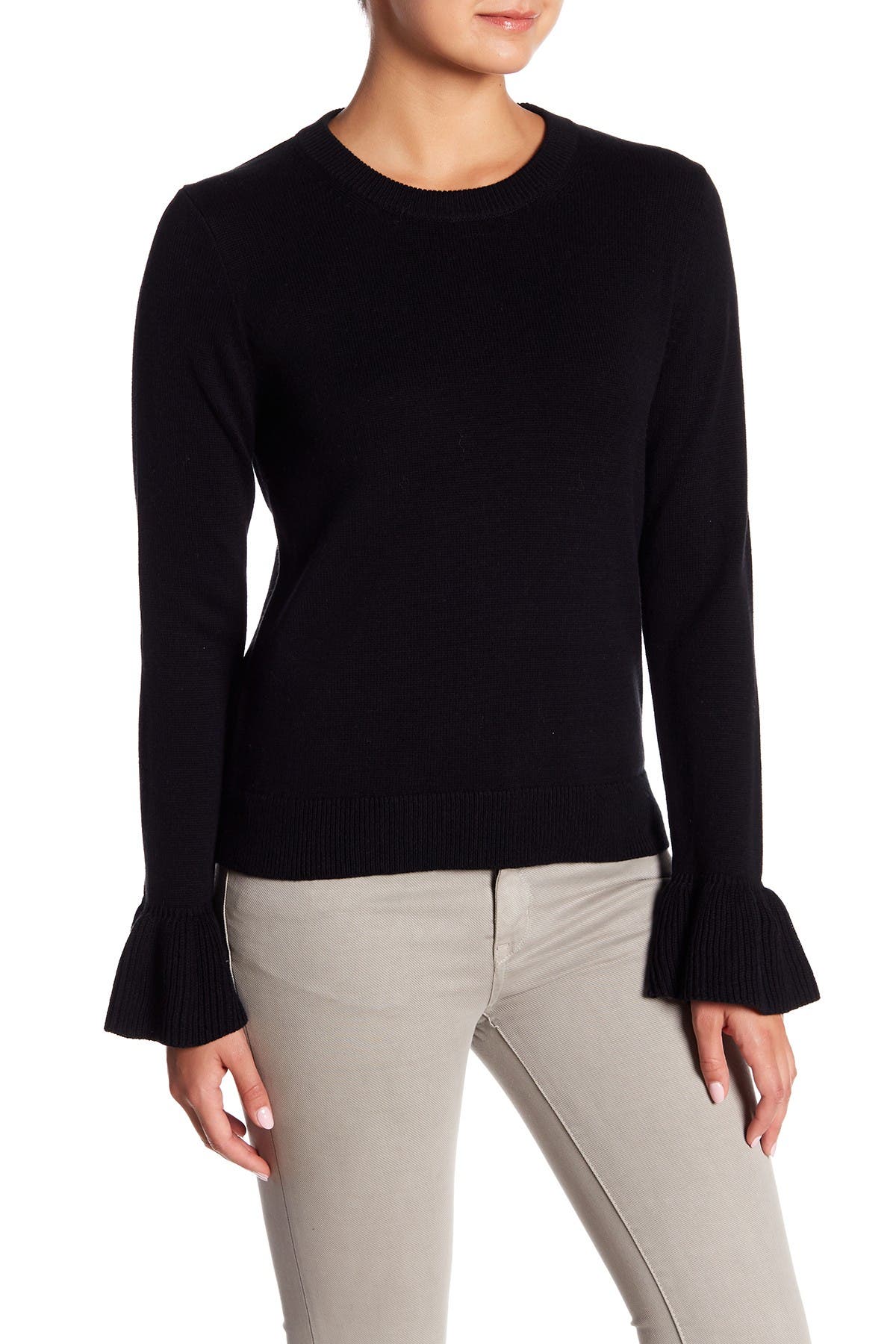 J Crew Ruffle Cuff Sweater Nordstrom Rack