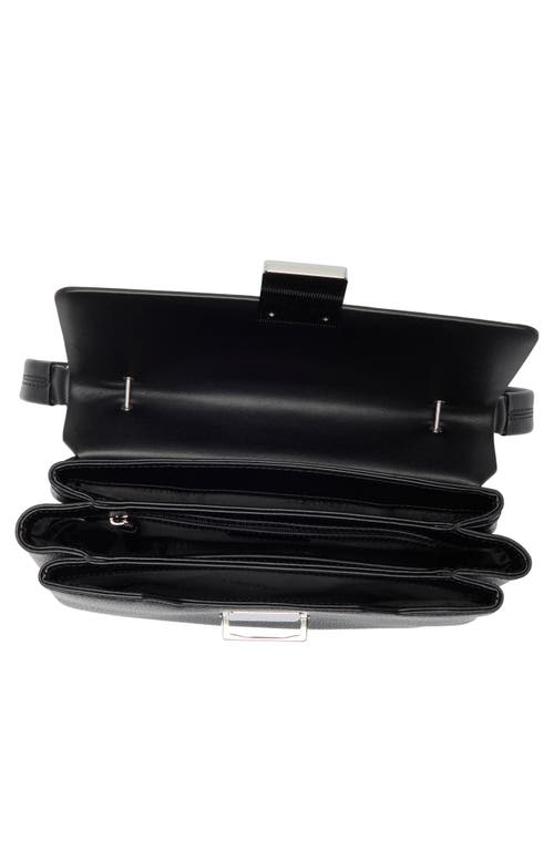 Shop Calvin Klein Clove Rocky Road Shoulder Bag In Black/silver