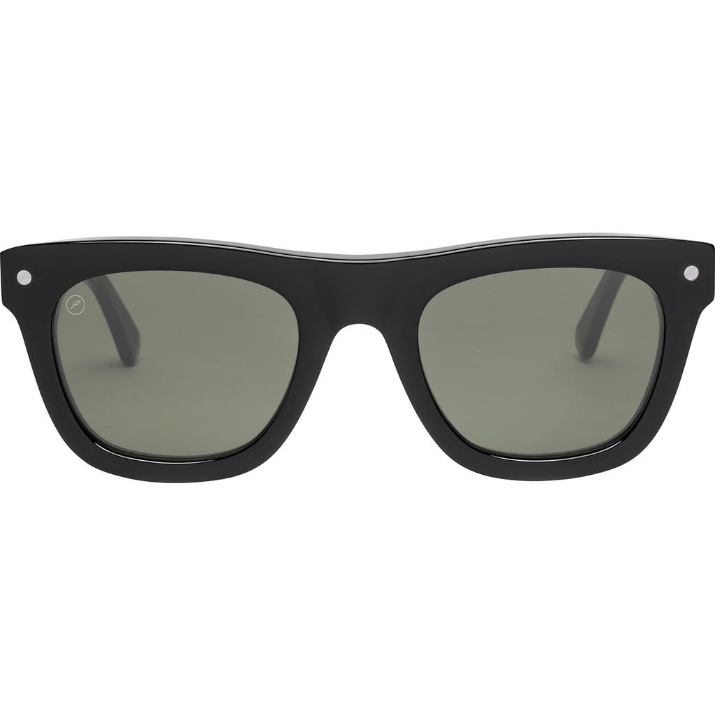 Electric Cocktail 39mm Polarized Square Sunglasses In Black