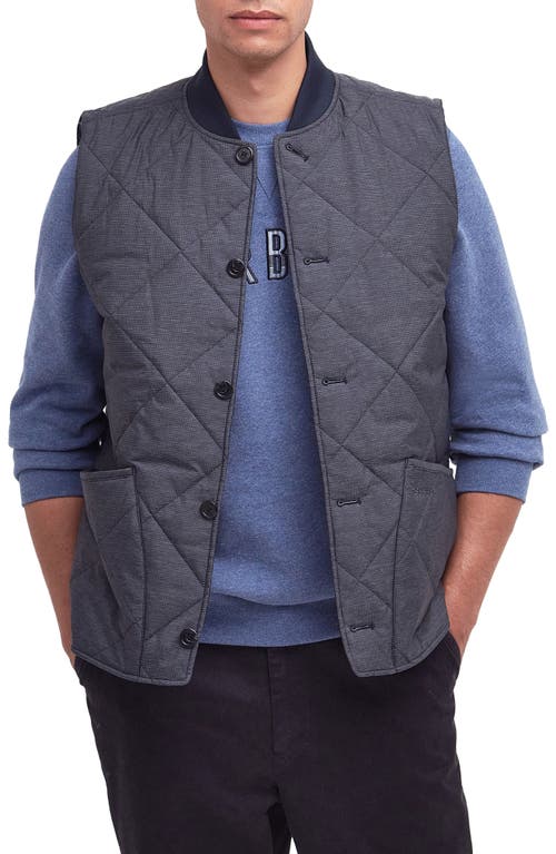 Barbour Tarn Liddesdale Quilted Vest in Navy at Nordstrom, Size X-Large