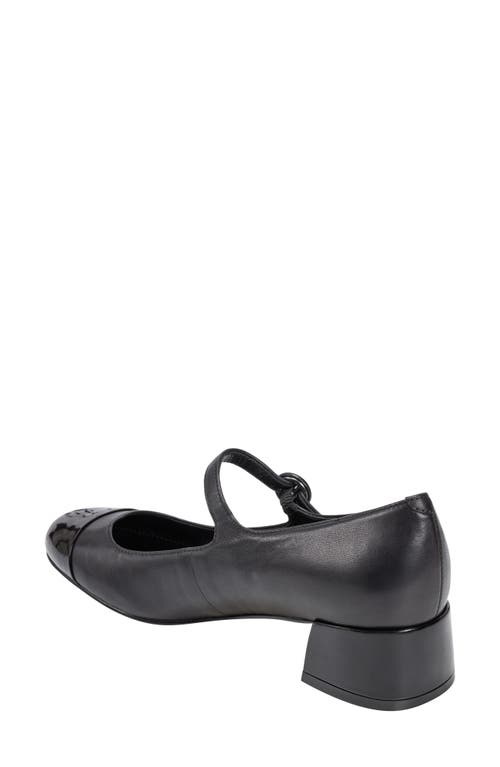 Shop Marc Fisher Ltd Marla Cap Toe Mary Jane Pump In Black