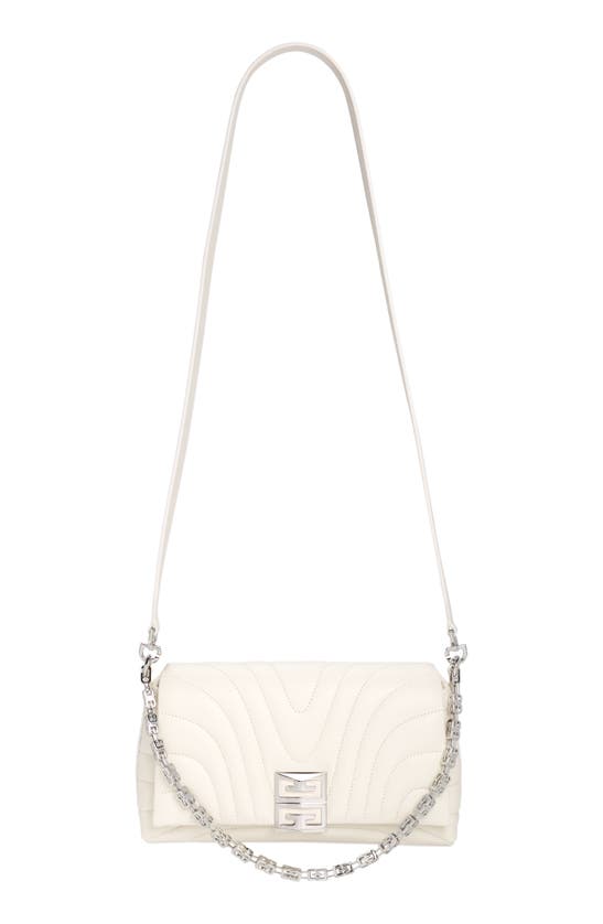 Givenchy Small 4g Quilted Leather Crossbody Bag In Ivory ModeSens