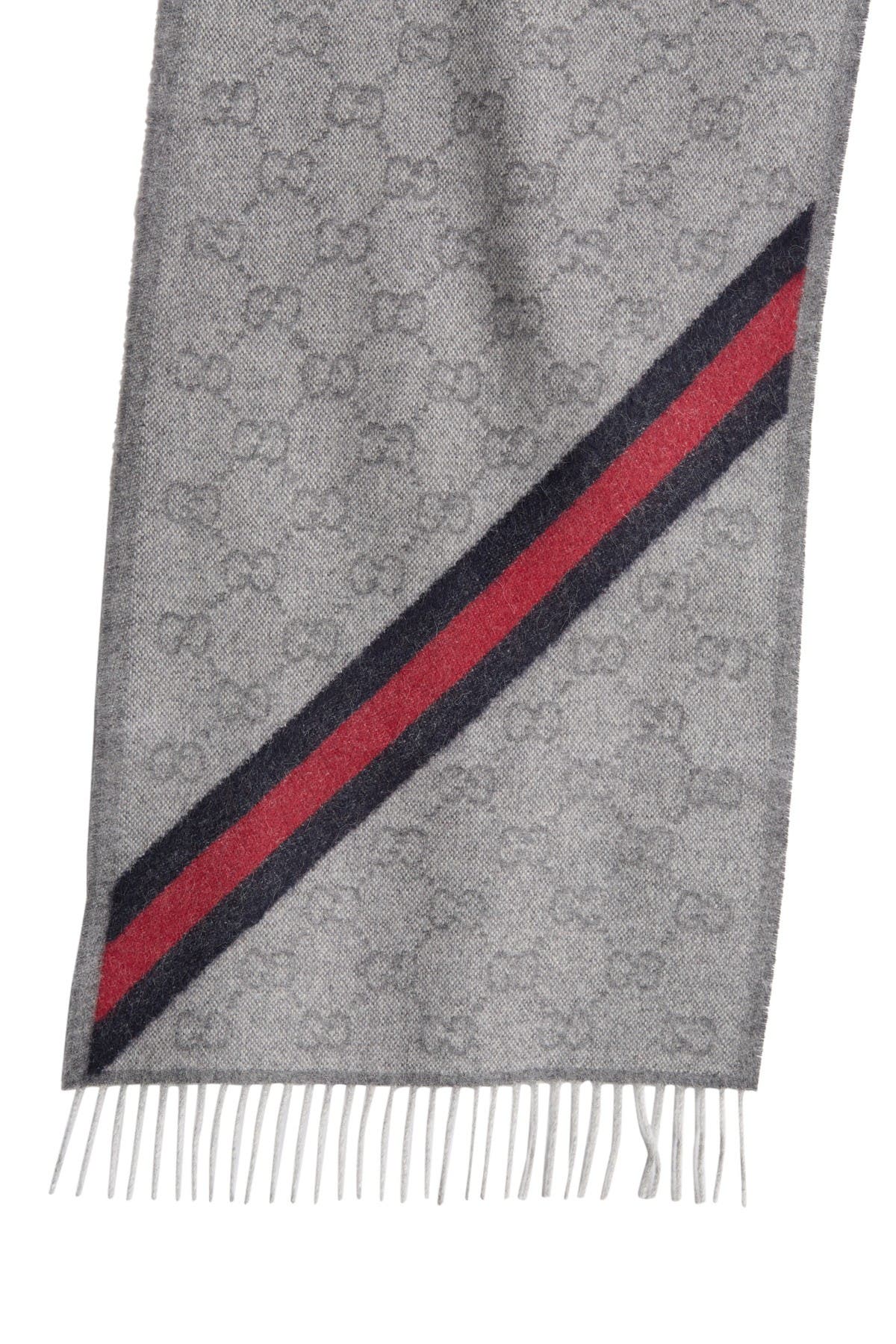 gucci wool blend scarf