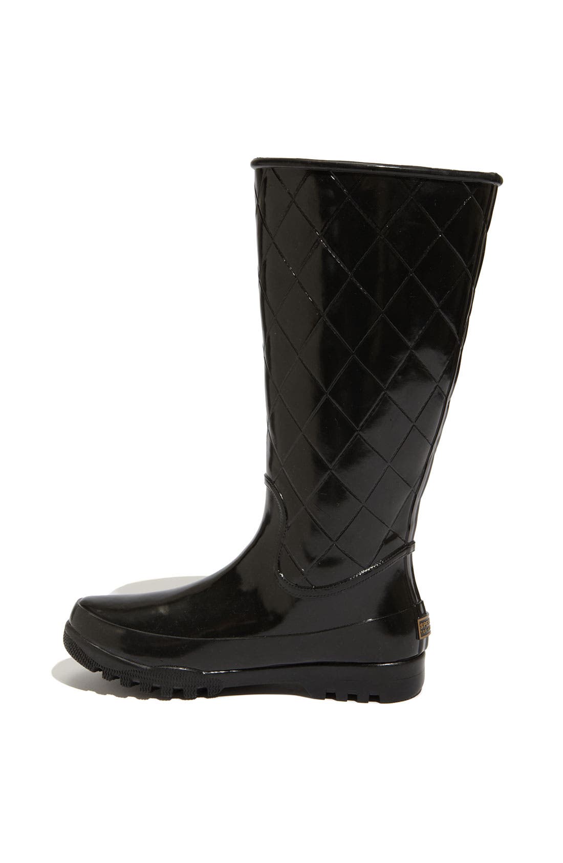 sperry pelican quilted rain boots