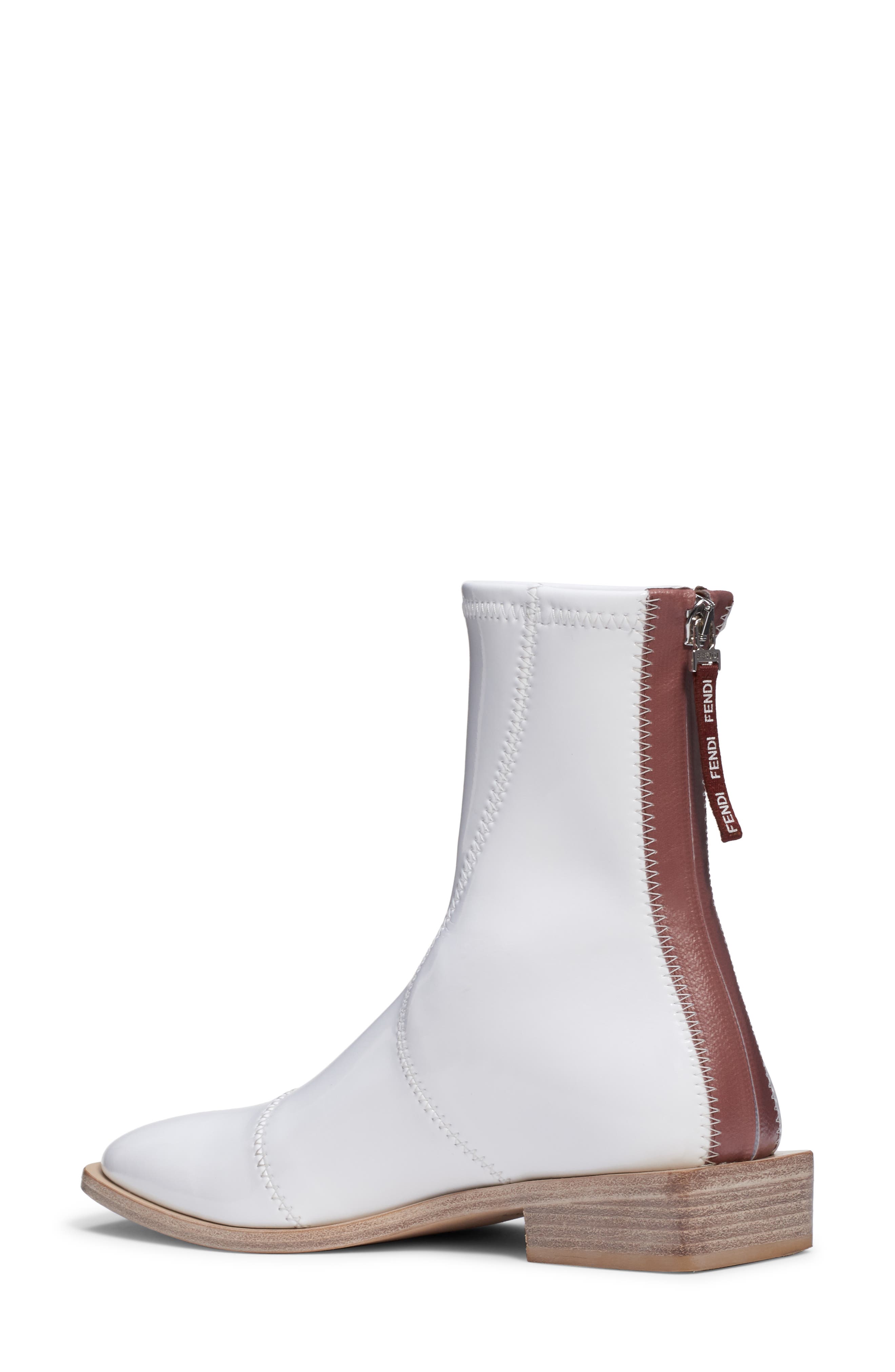 fendi tronchetto bootie