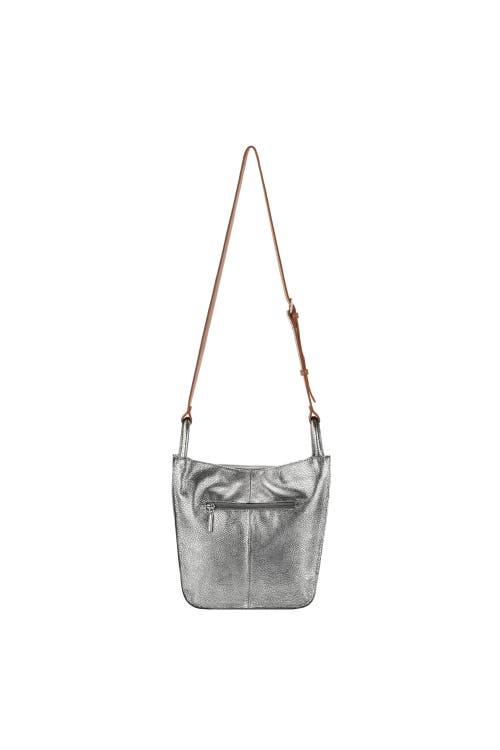 Shop The Sak Los Feliz Crossbody In Dark Silver