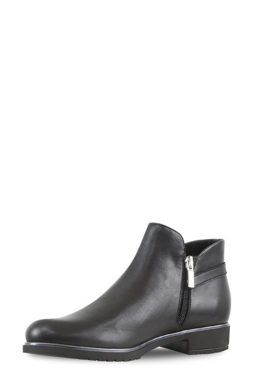 Shop Munro Brenna Bootie In Black Leather