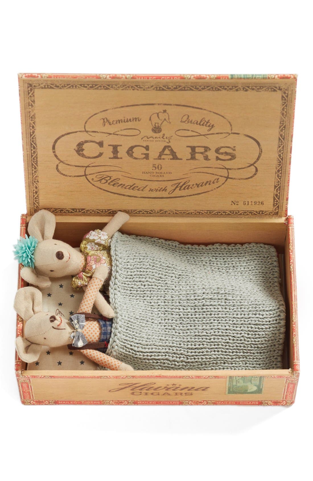 Maileg Mom & Dad Stuffed Toy Mice in a Box Nordstrom