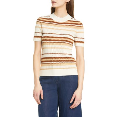 Sams?e Sams?e Maik Stripe Sweater, Orange