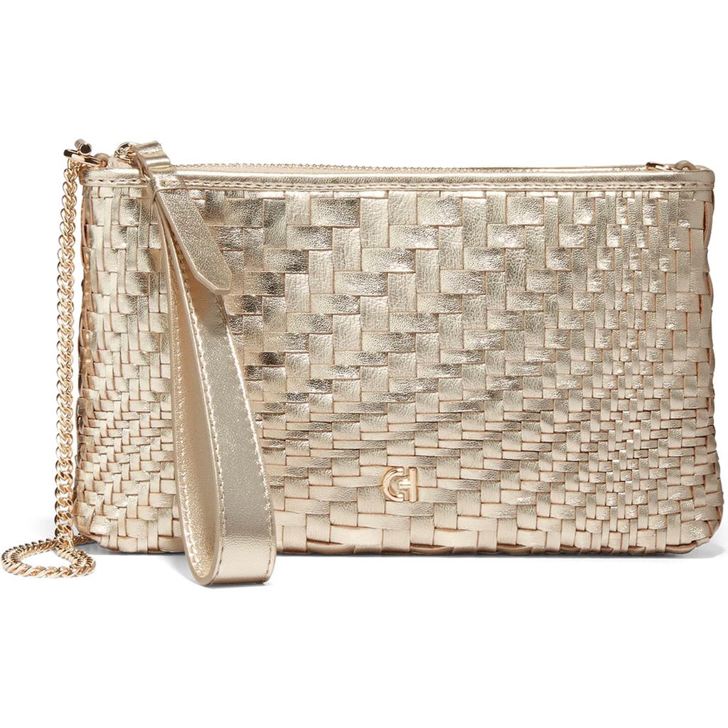 Cole Haan Essential Pouch Crossbody Bag In Gold