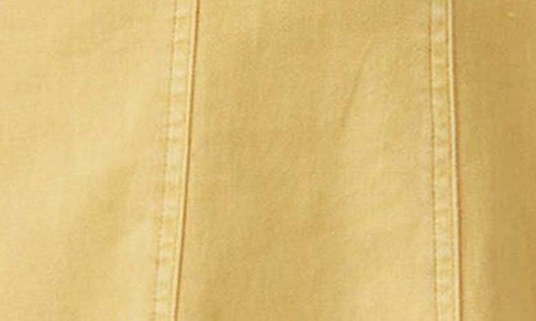 Free People Cheyenne Denim Minidress In Sand Dune