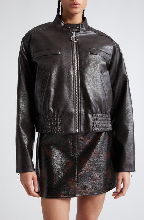 Women's Stand Studio Leather & Faux Leather Jackets | Nordstrom